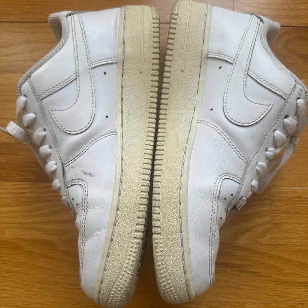 White Nike Air force Sneakers - Picture 3 of 6
